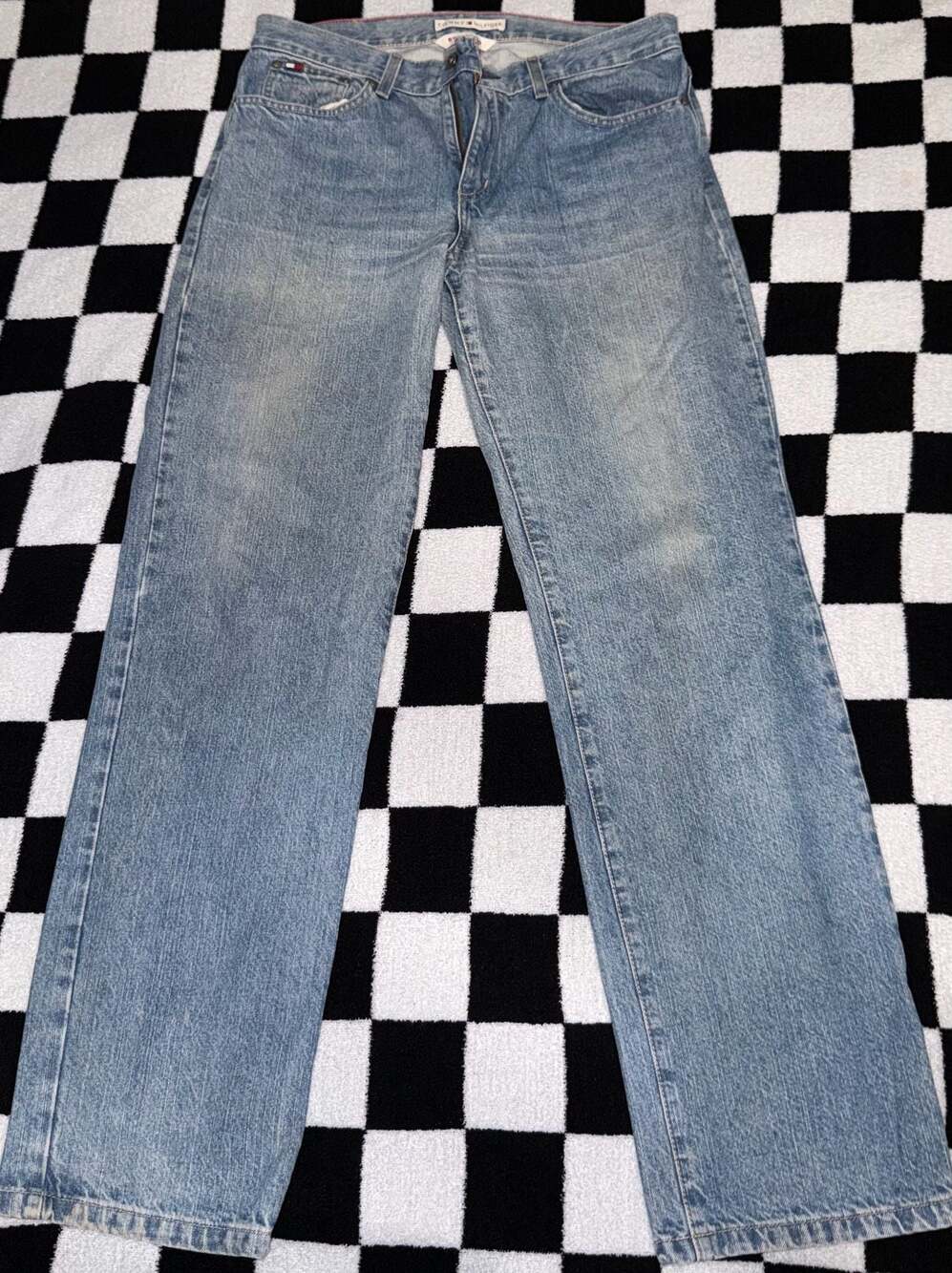 Vintage Tommy Hilfiger Boyfriend Jeans Light Wash - Picture 1 of 7